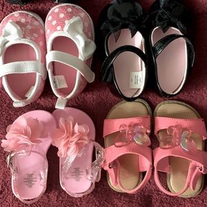 12 Pairs Girls Shoes